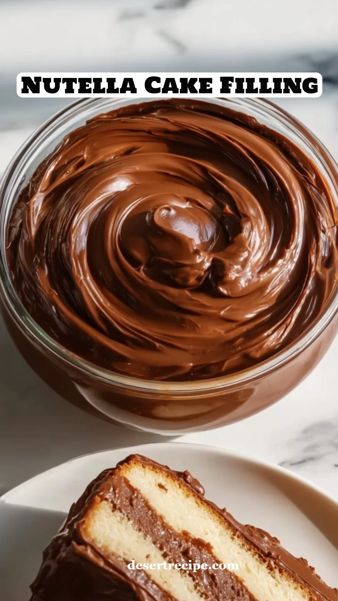 Nutella Cake Filling