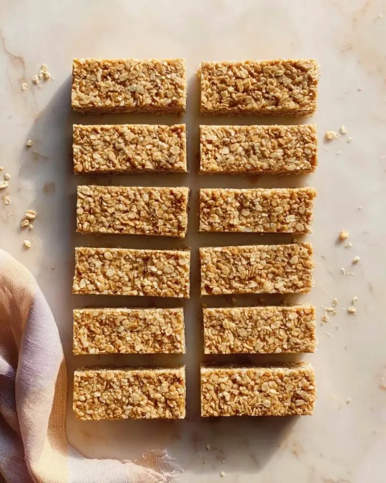 Nutritious homemade oatmeal bars for toddlers with ingredients and flavors