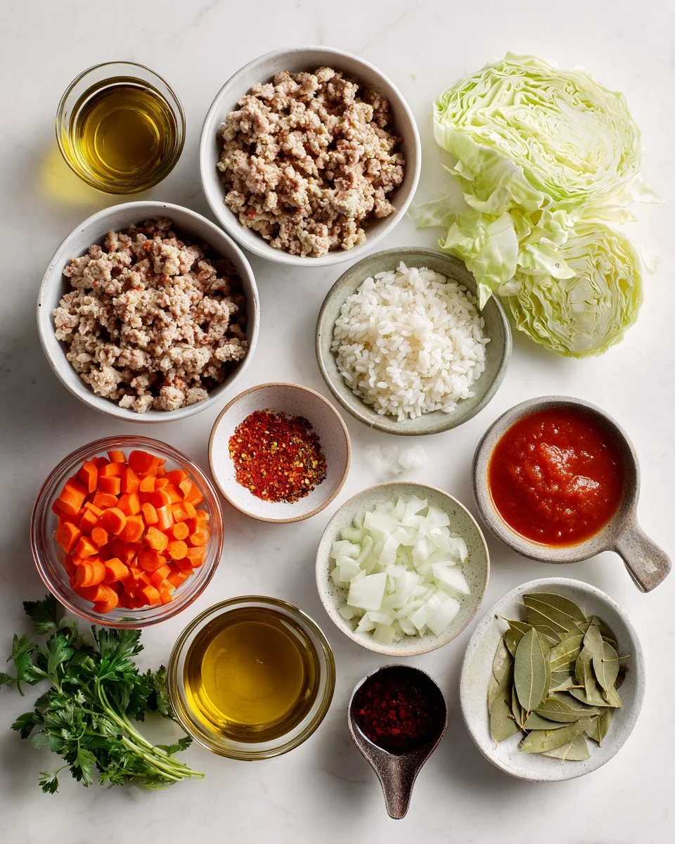 One-Pot Cabbage Roll Soup with Ground Turkey