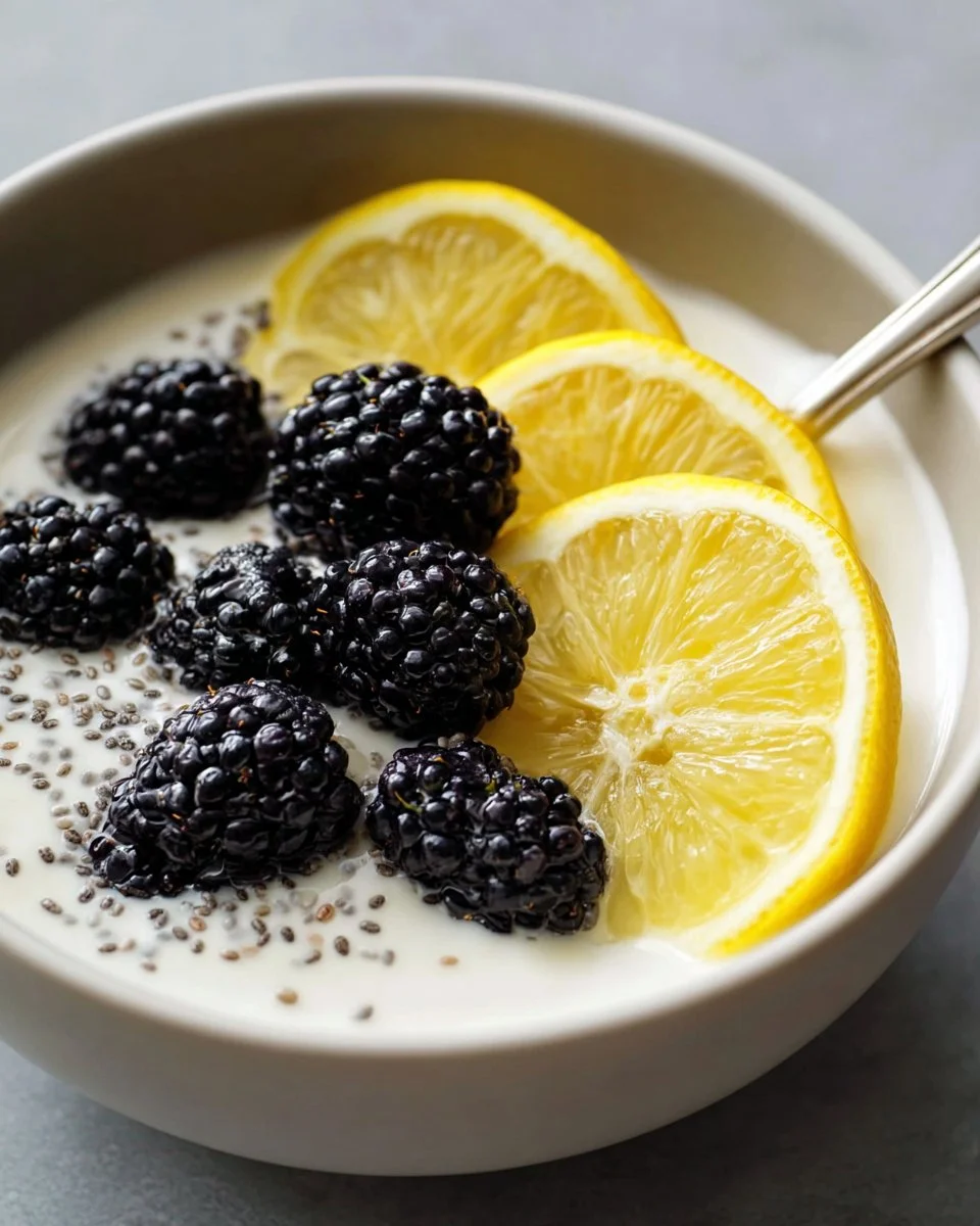 Overnight Lemon Cream Chia Pudding: An Incredible Minute Recipe