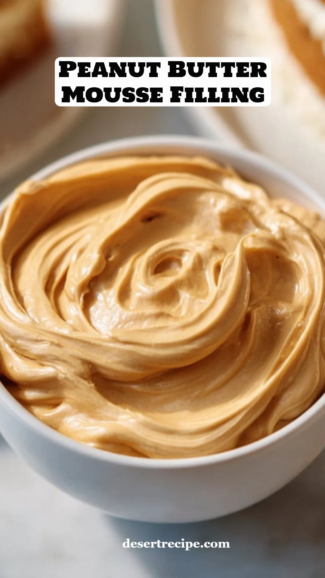 Peanut Butter Mousse Filling