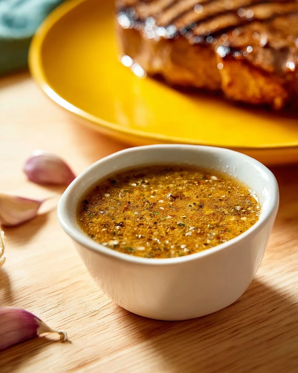 Quick and flavorful dipping sauce for pork chop