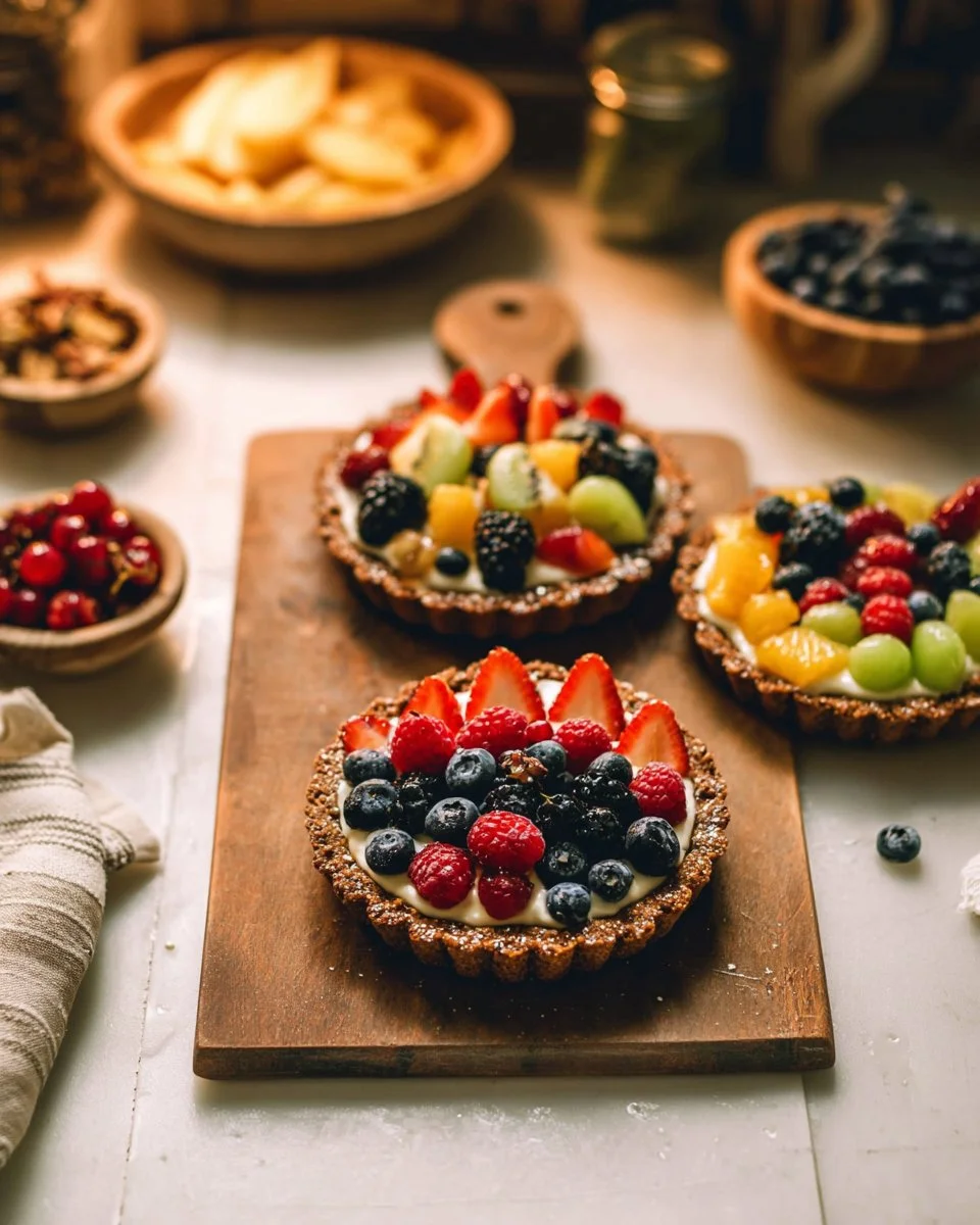 Raw Fruit Tarts