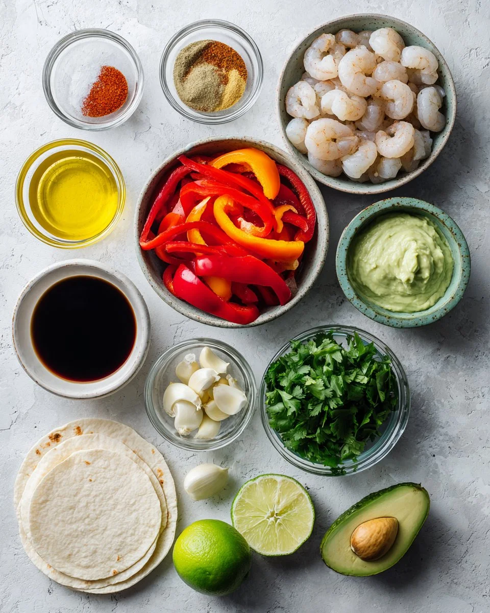 Shrimp Fajitas