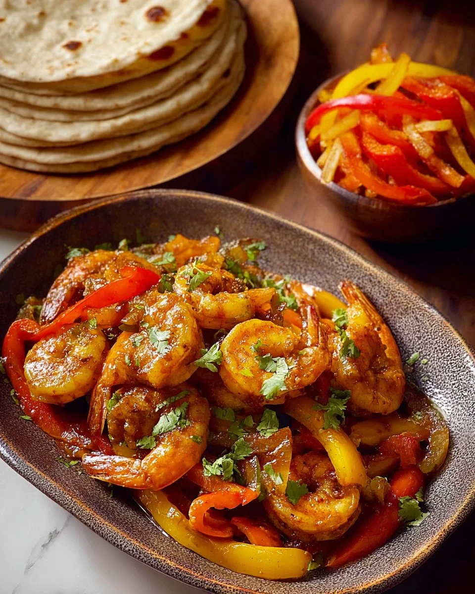 Shrimp Fajitas