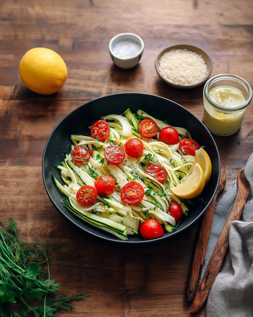 SIMPLE ZUCCHINI PASTA SALAD