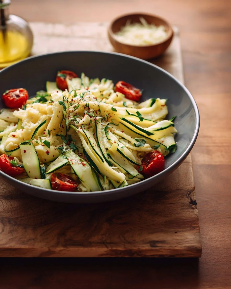 SIMPLE ZUCCHINI PASTA SALAD