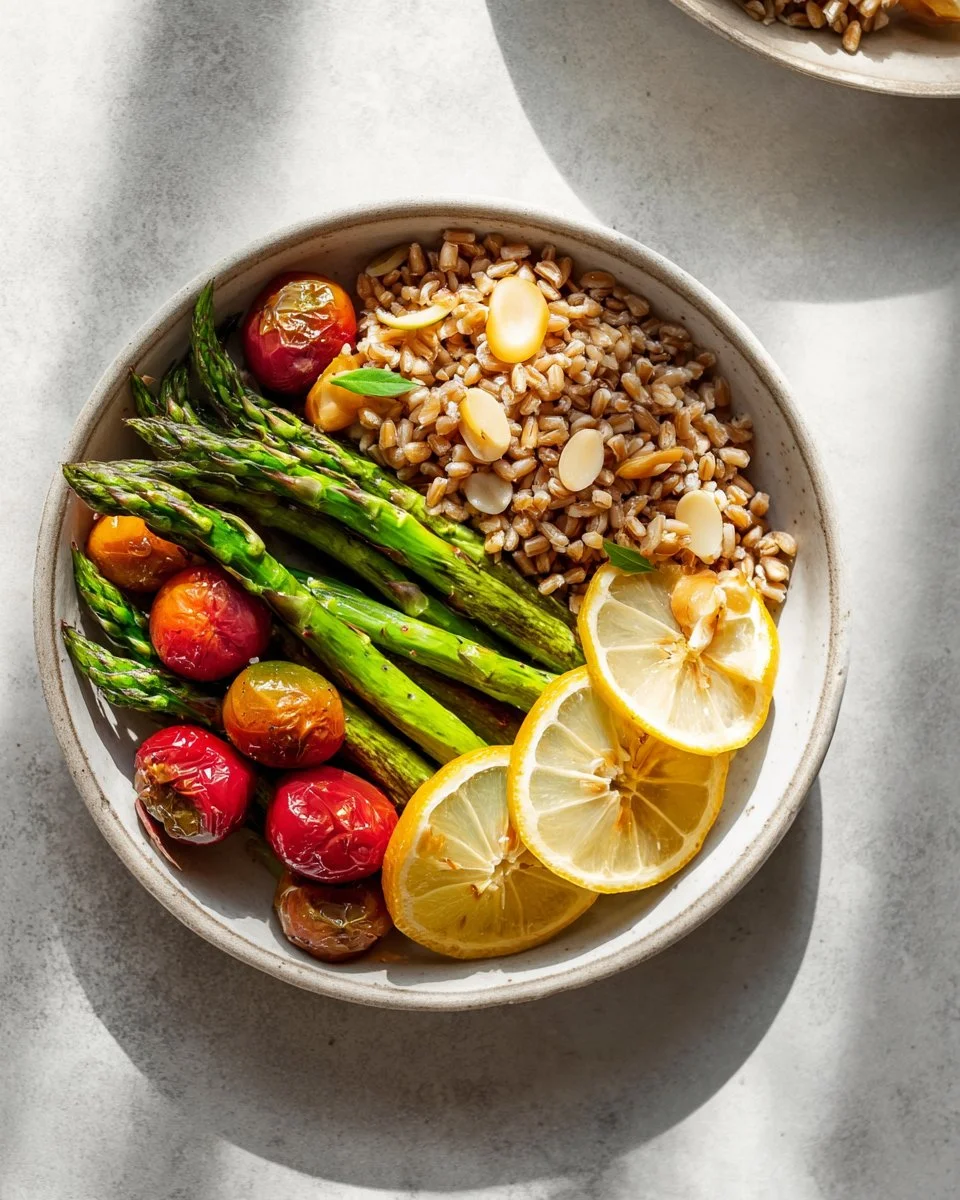 Skillet Asparagus and Tomato Medley