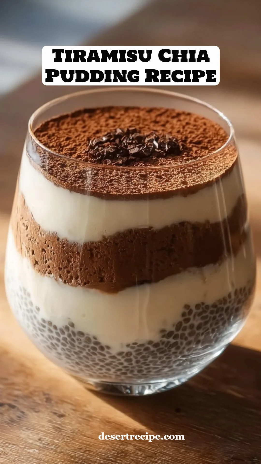 Tiramisu Chia Pudding Recipe