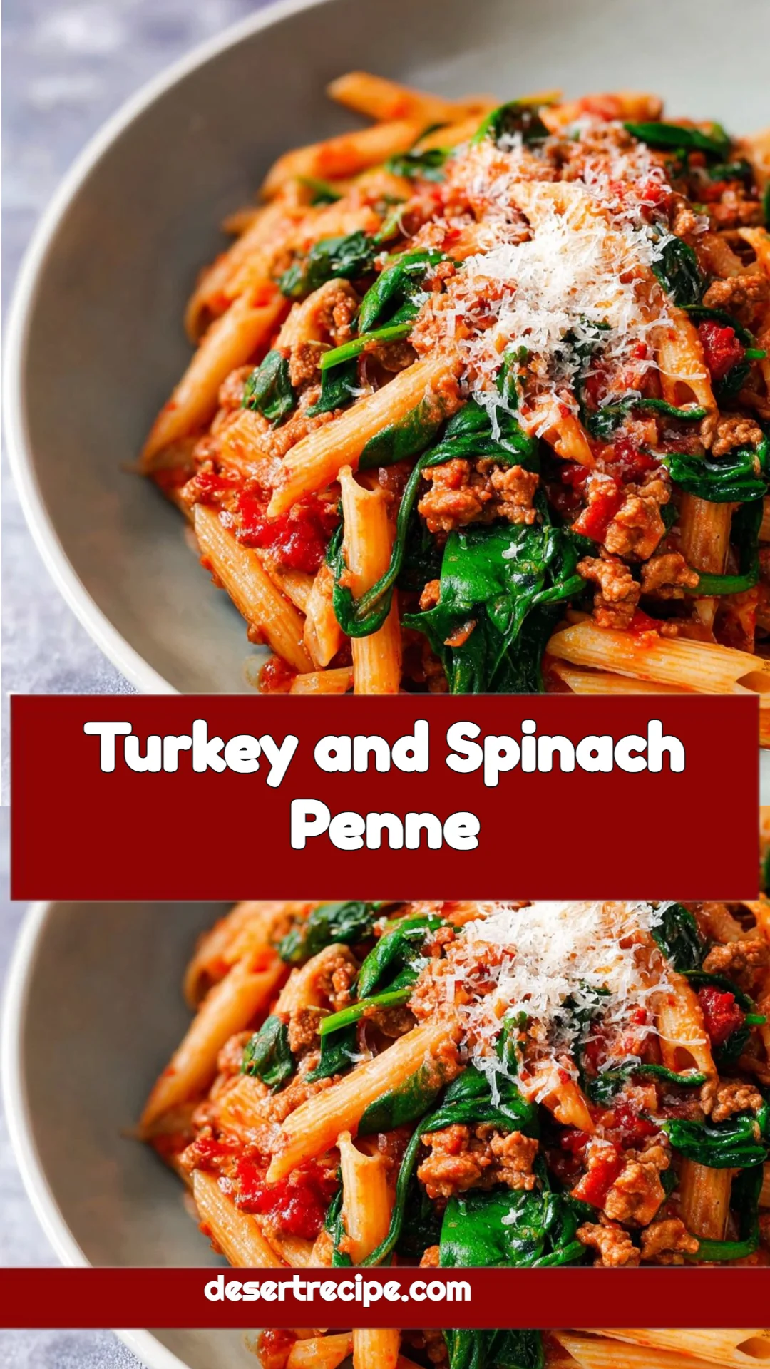 Turkey and Spinach Penne