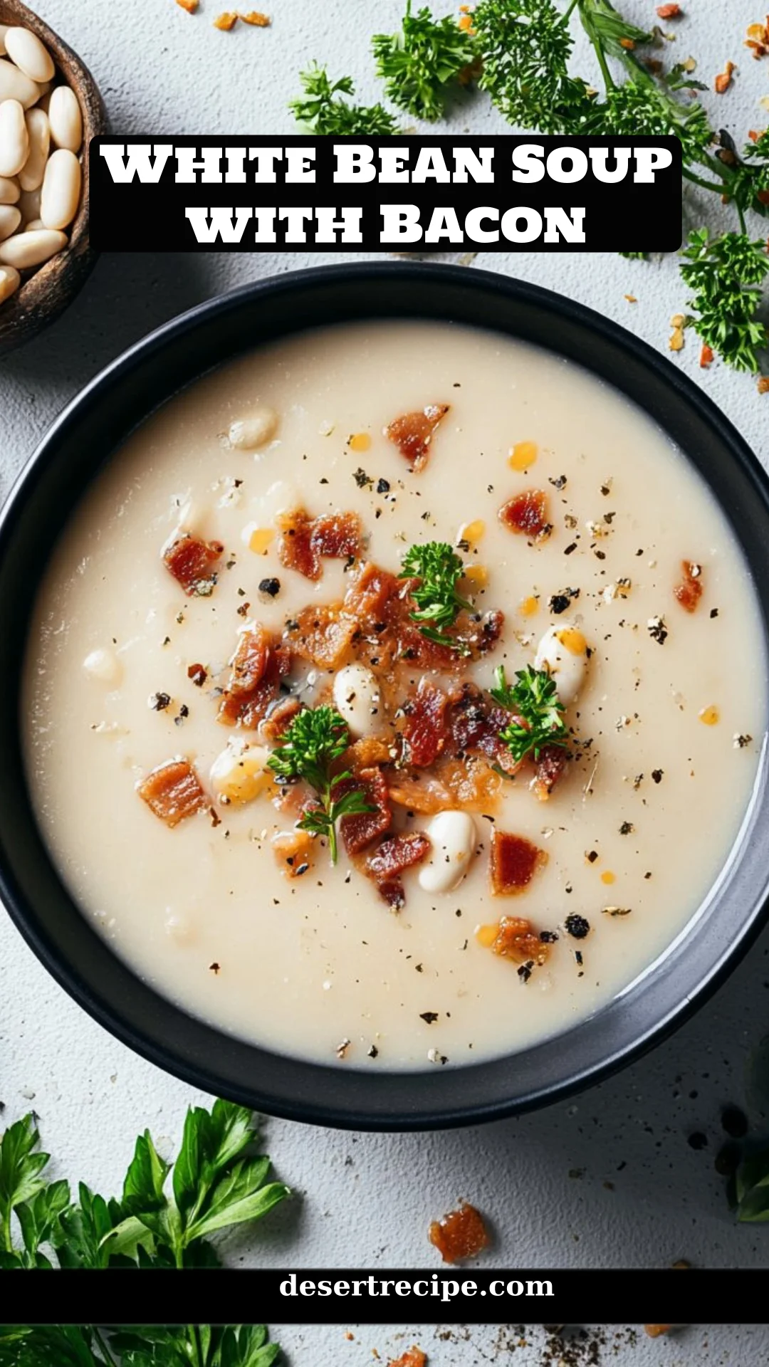 White Bean Soup with Bacon