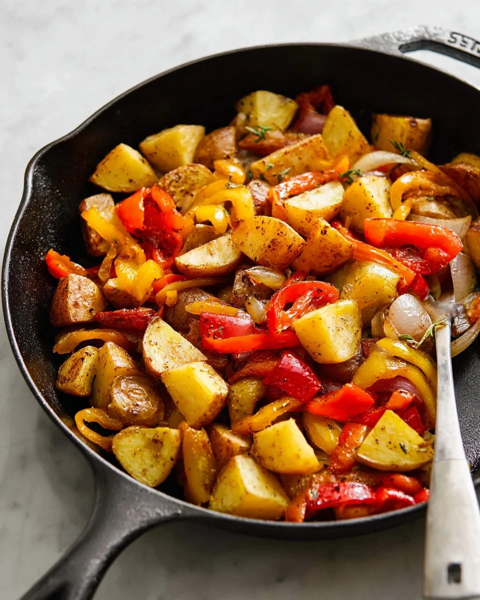 Yukon Gold and Sweet Potato Home Fries