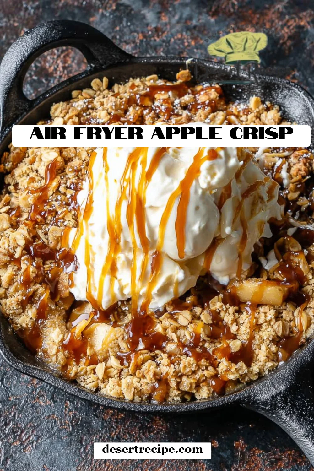Air Fryer Apple Crisp