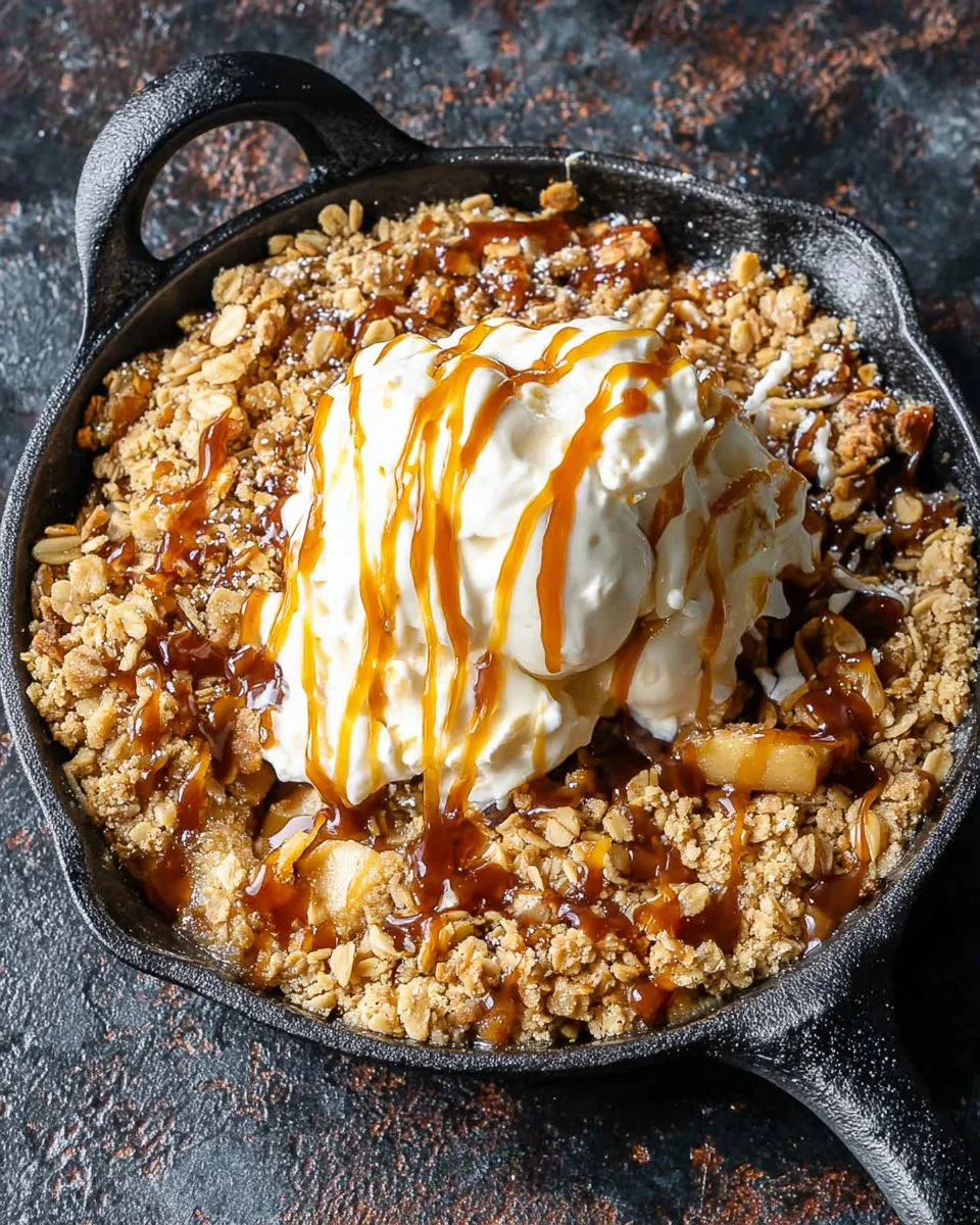 Air Fryer Apple Crisp