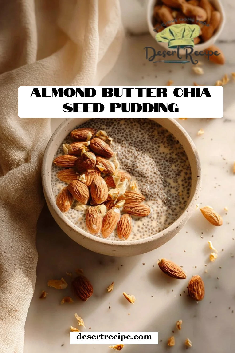 Almond Butter Chia Seed Pudding