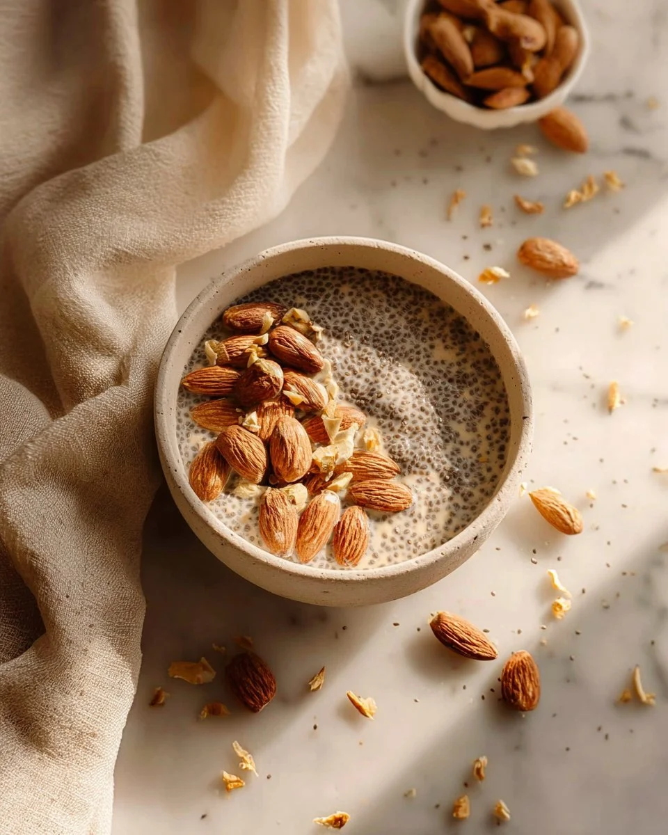 Almond Butter Chia Seed Pudding