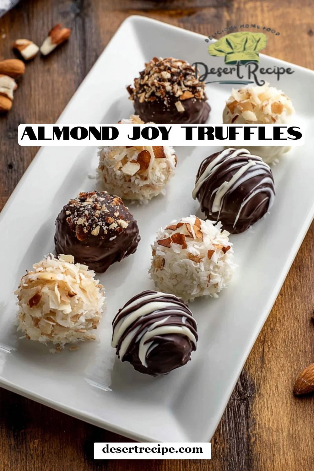 Almond Joy Truffles