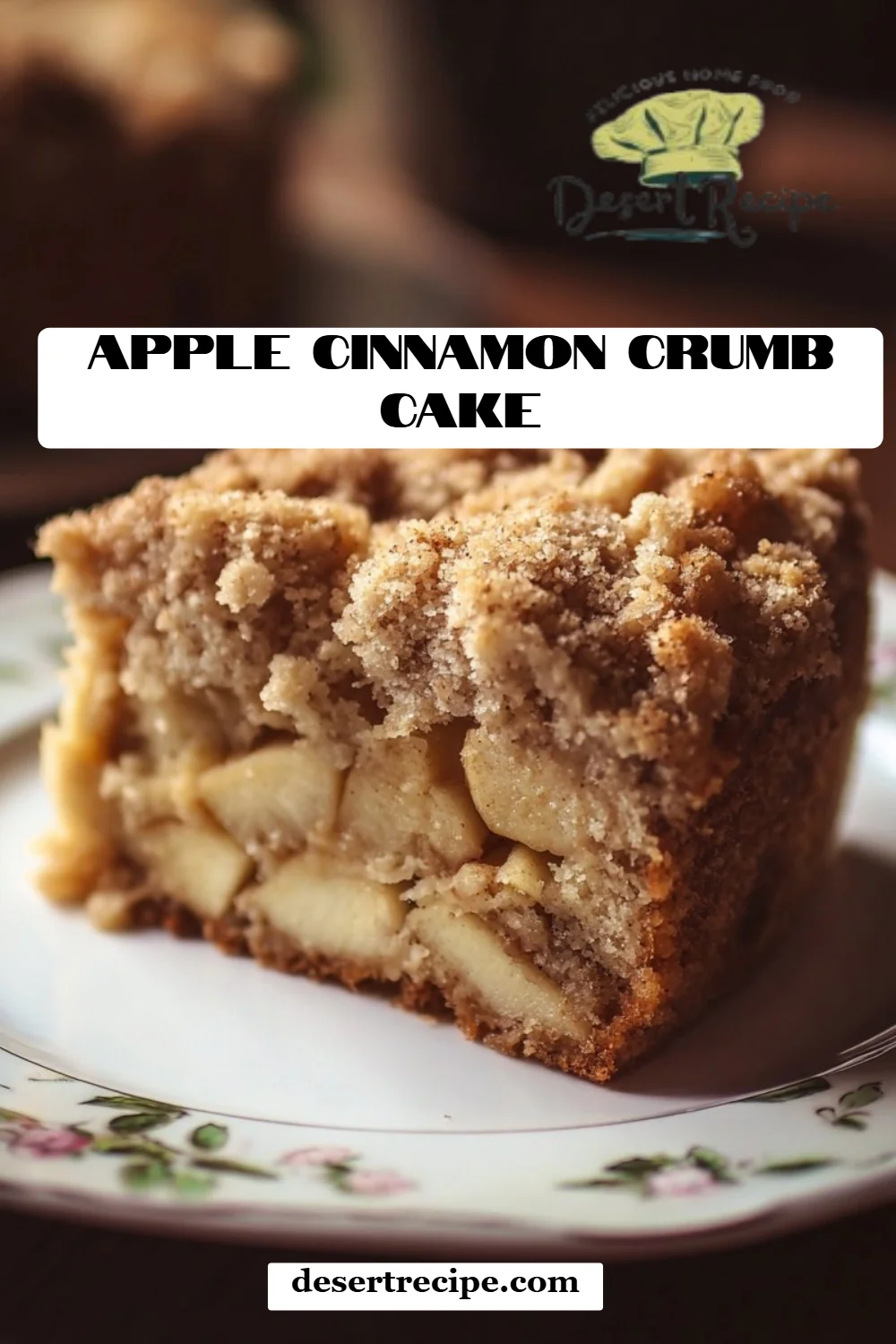 Apple Cinnamon Crumb Cake