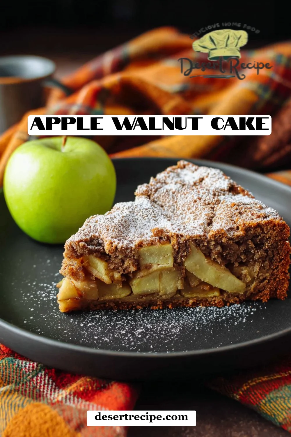 Apple Walnut Cake