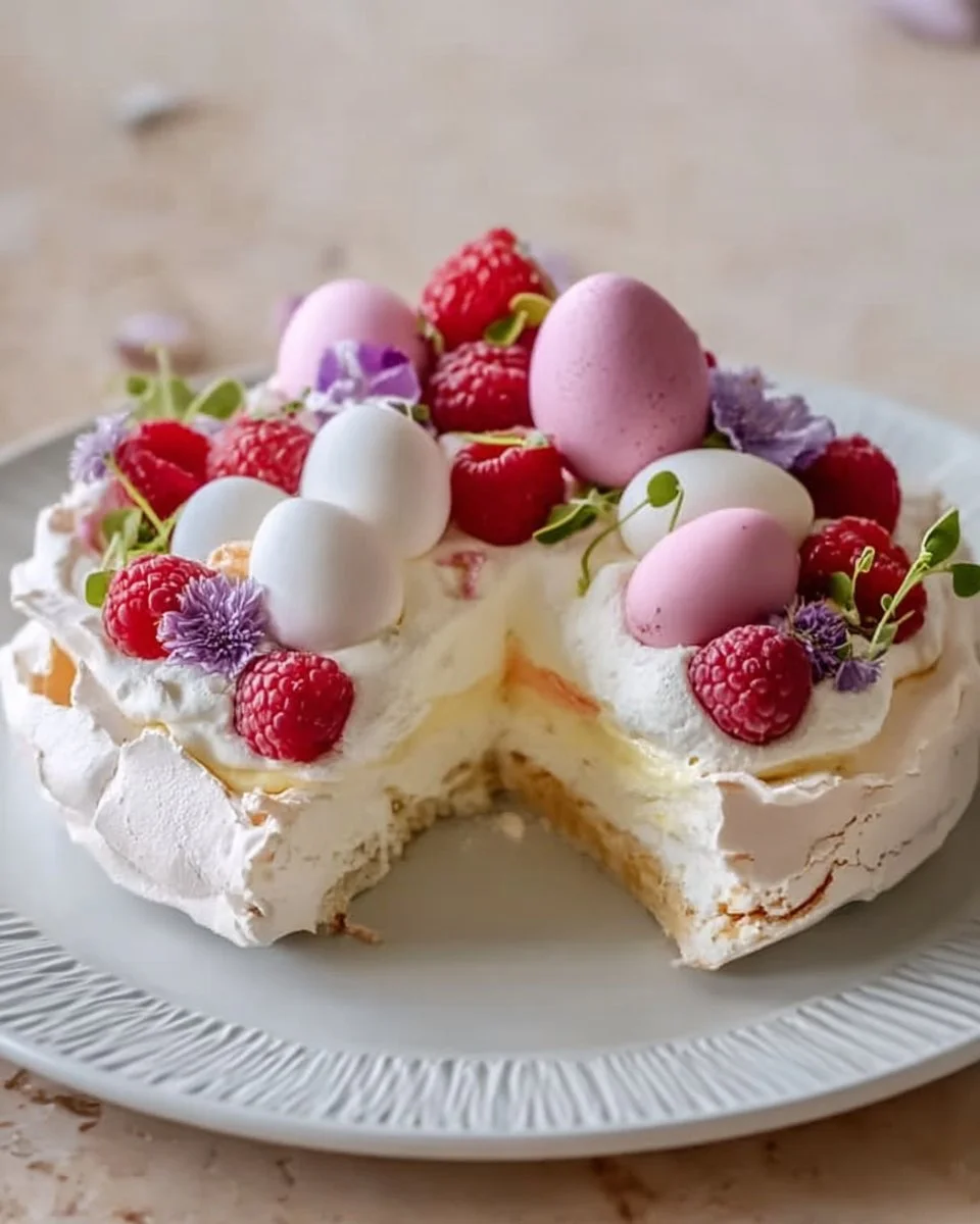 Easter Pavlova