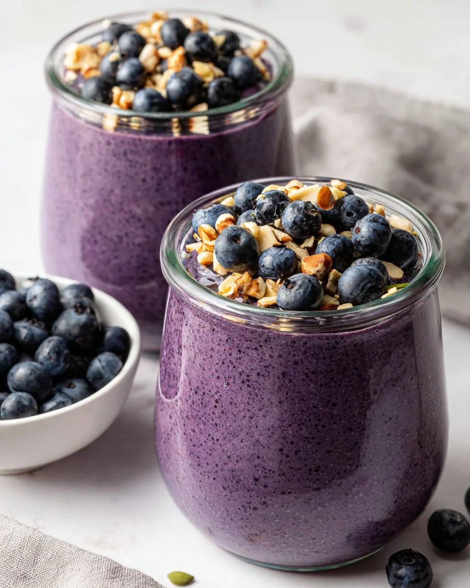 Blueberry Chia Pudding