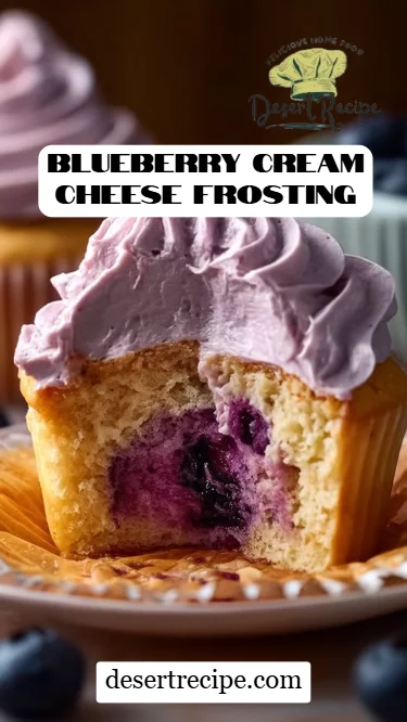 Blueberry Cream Cheese Frosting