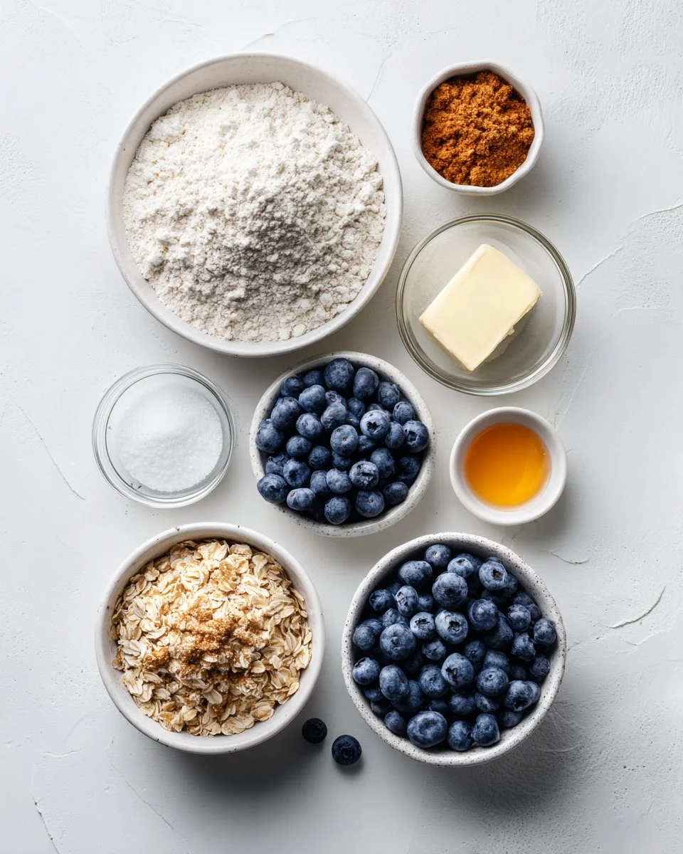 Blueberry Oatmeal Bars