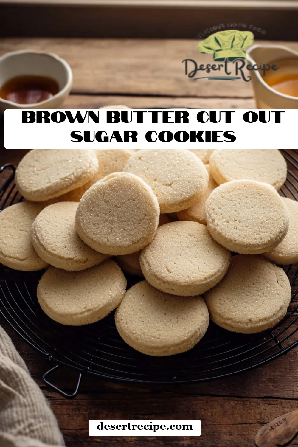 Brown Butter Cut Out Sugar Cookies