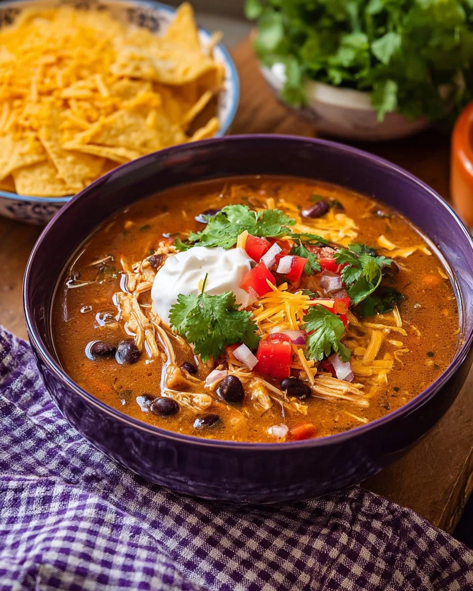 Chicken Enchilada Soup