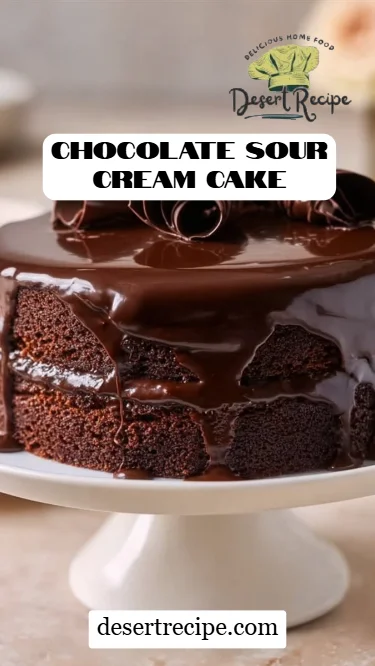 Chocolate Sour Cream Cake