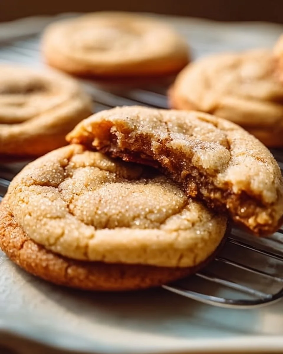 Delicious Coffee Cardamom Sugar Cookies on a rustic wooden plate