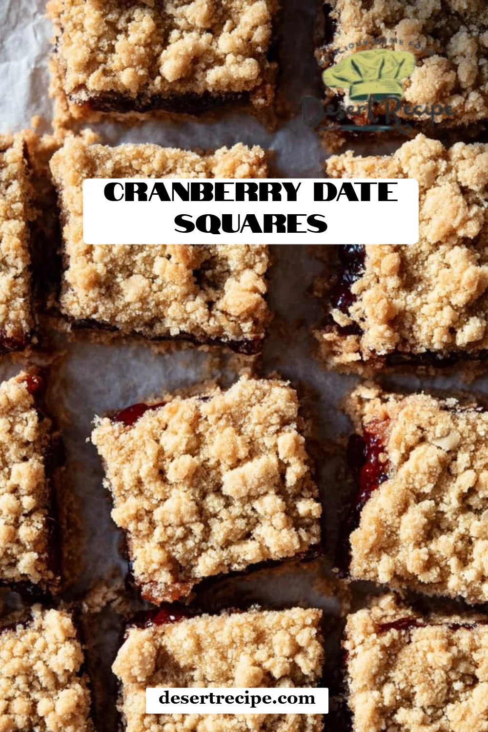 Cranberry Date Squares