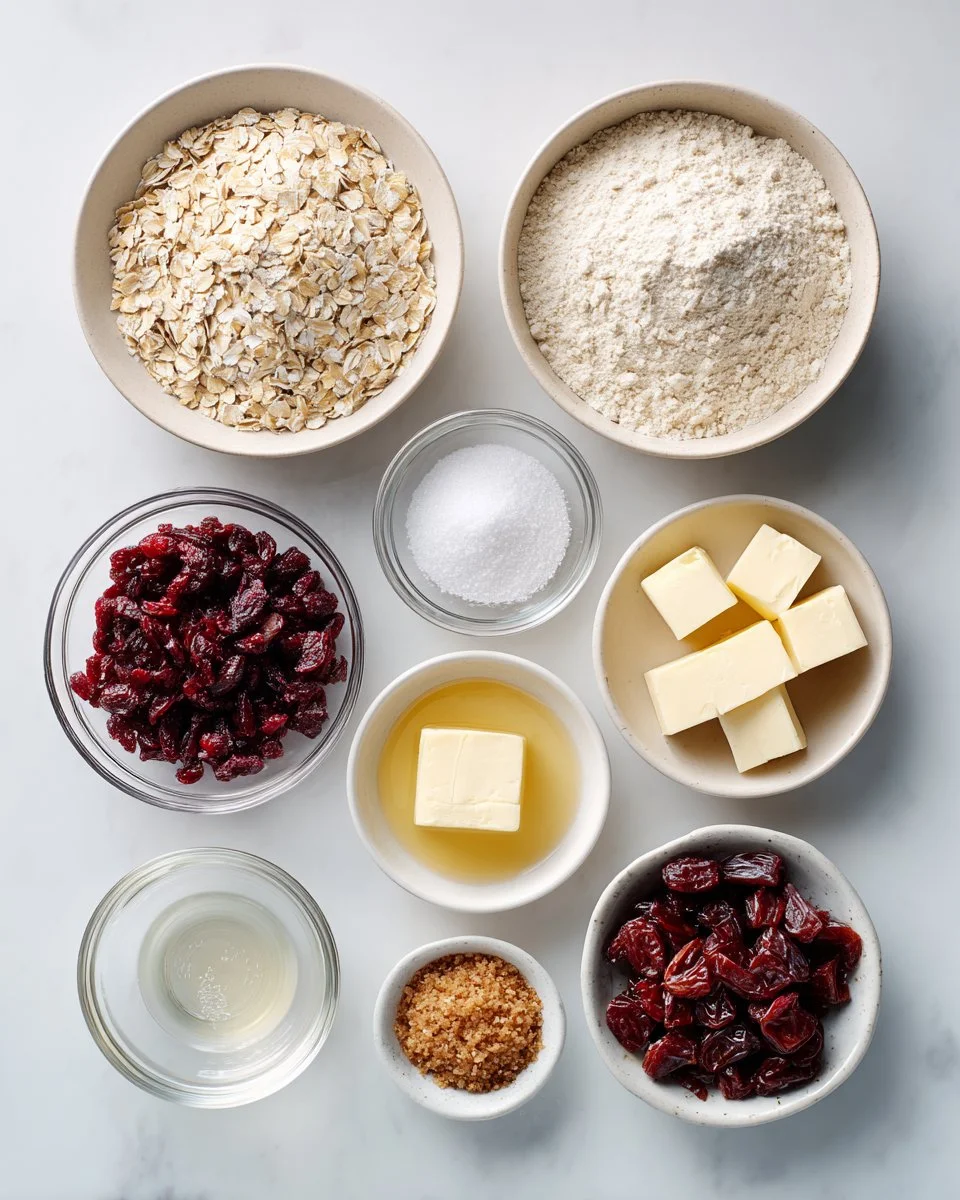 Cranberry Date Squares