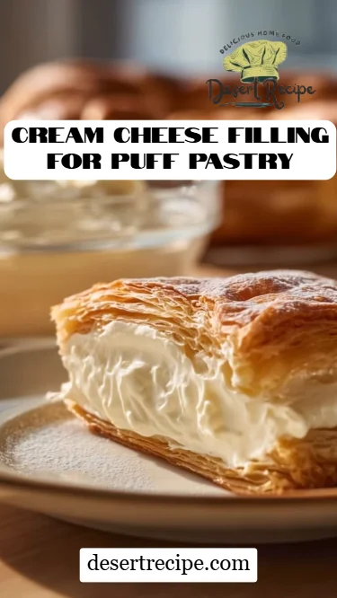Cream Cheese Filling for Puff Pastry