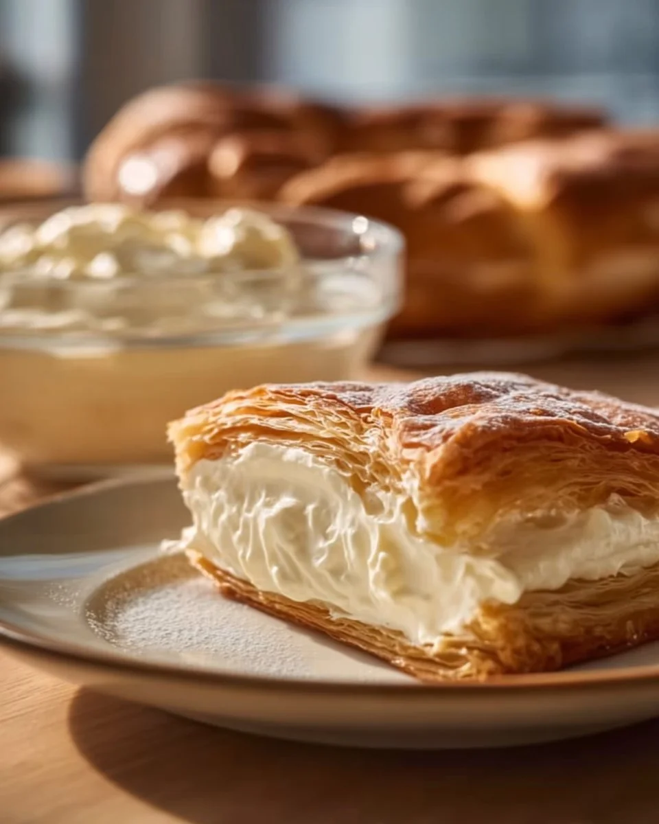 Cream Cheese Filling for Puff Pastry