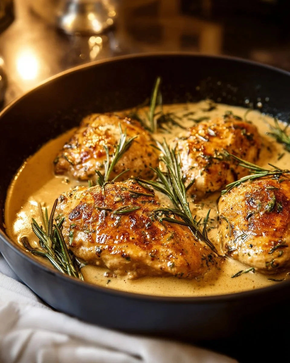 Creamy Dijon Rosemary Chicken