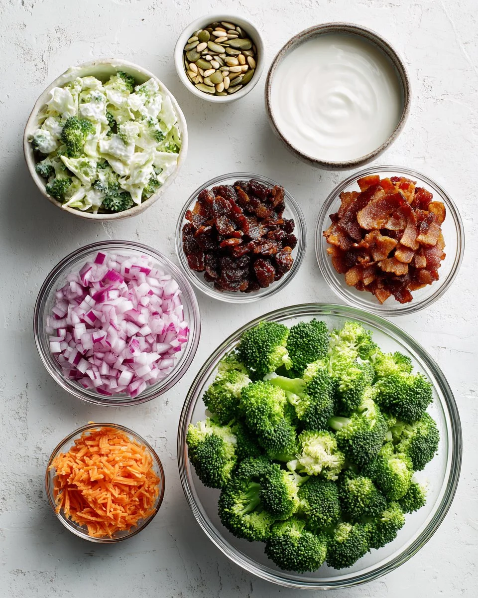 Crispy Bacon Broccoli Salad with Kraft Coleslaw Dressing