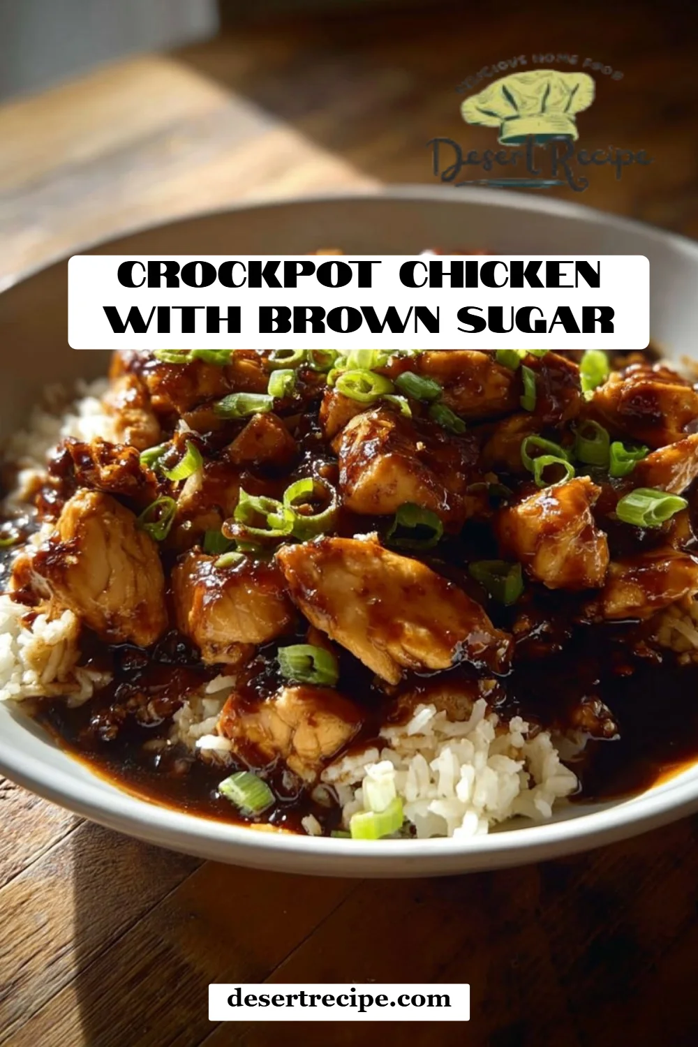 Crockpot Chicken with Brown Sugar