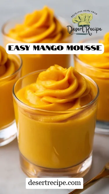Easy Mango Mousse