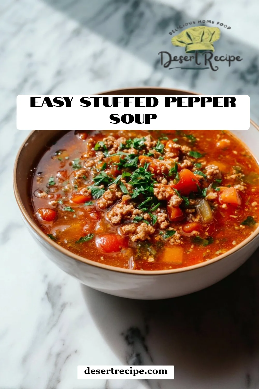 Easy Stuffed Pepper Soup