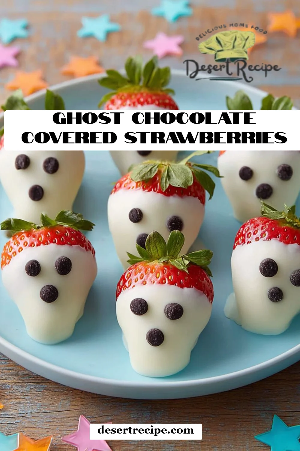 Ghost Chocolate Covered Strawberries