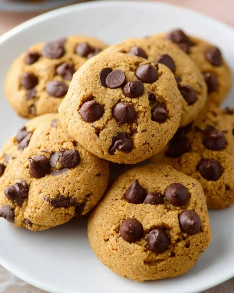 Delicious gluten-free pumpkin cookies on a plate