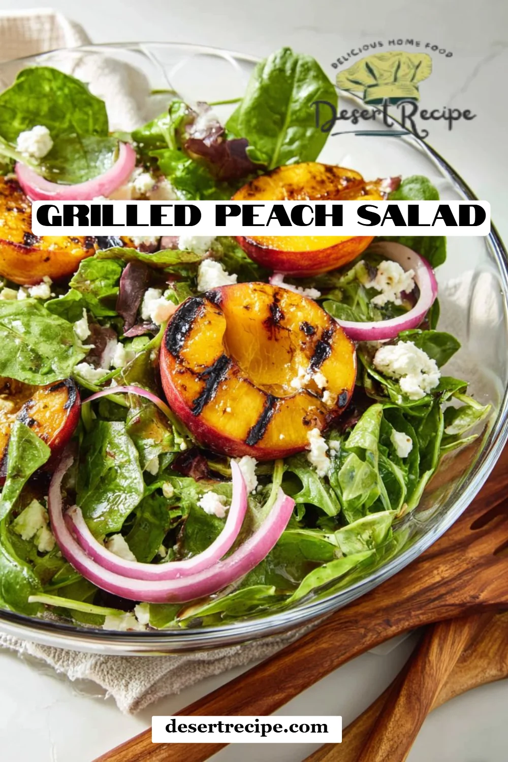 Grilled Peach Salad