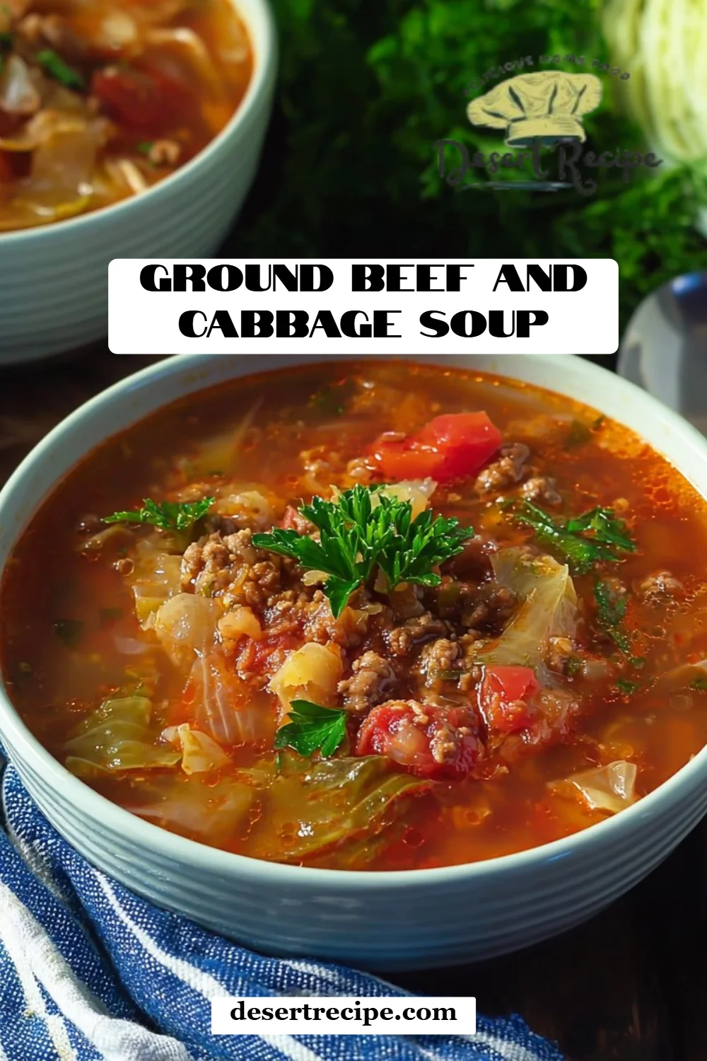 Ground Beef and Cabbage Soup