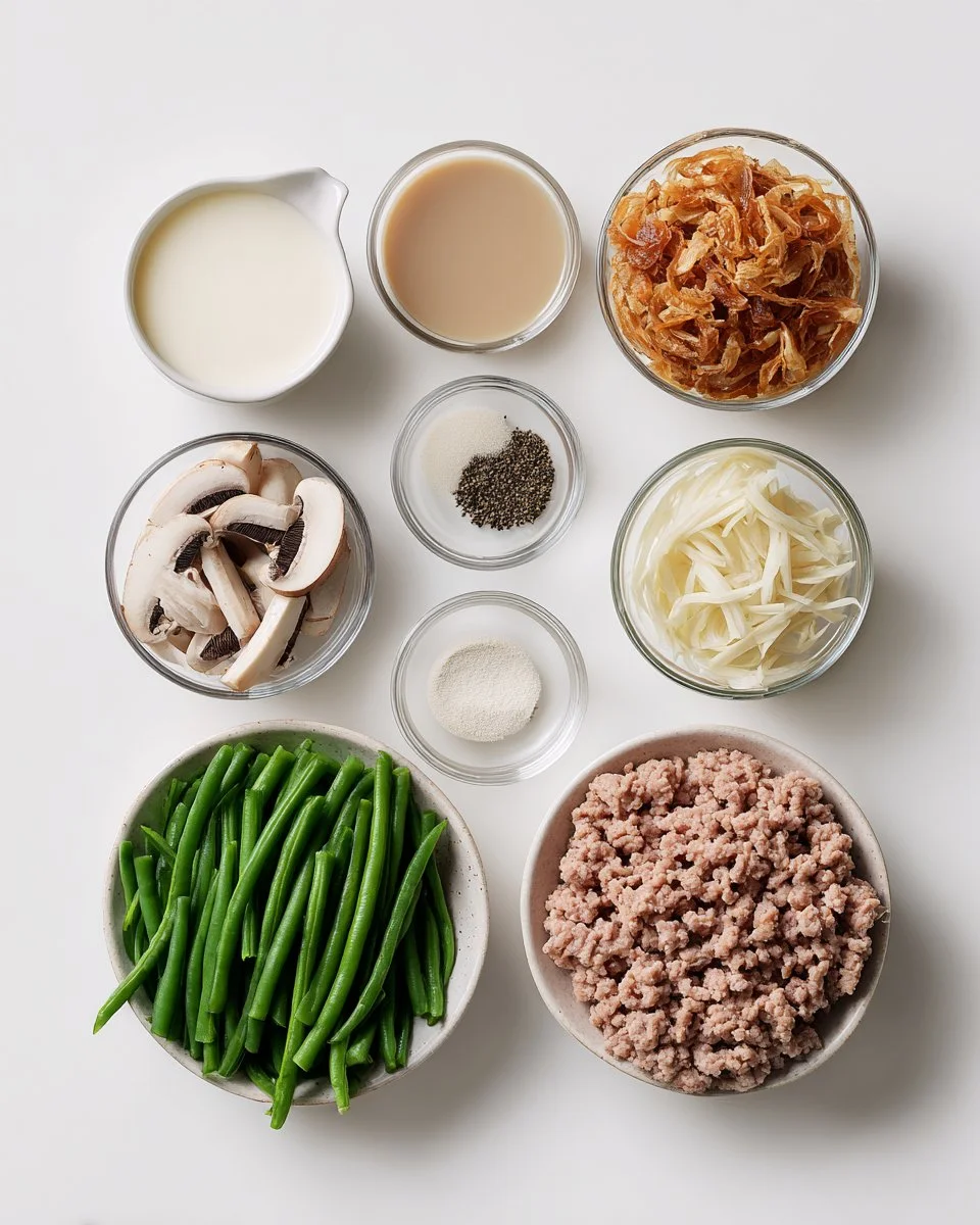Ground Turkey with Green Beans Casserole