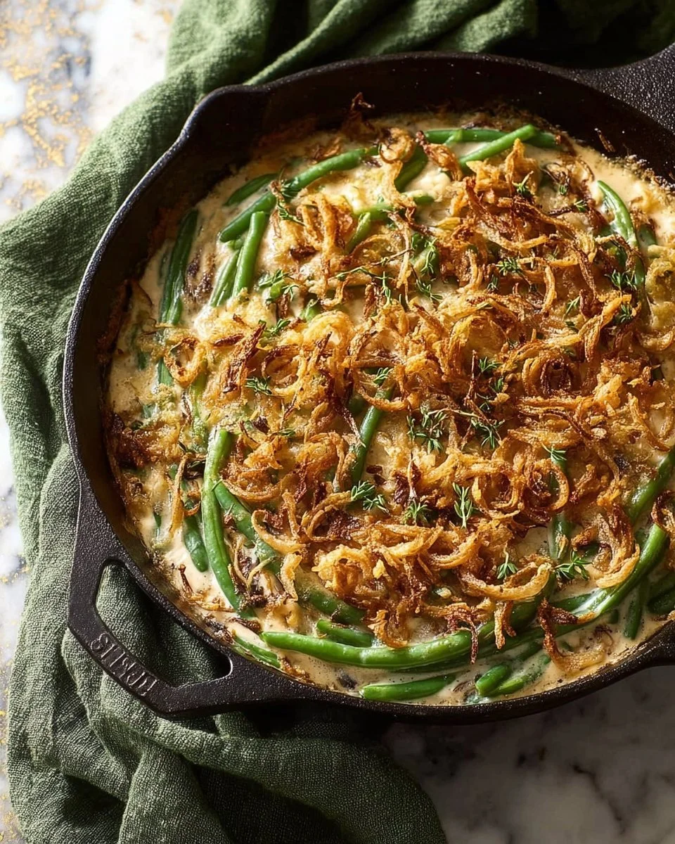 Ground Turkey with Green Beans Casserole
