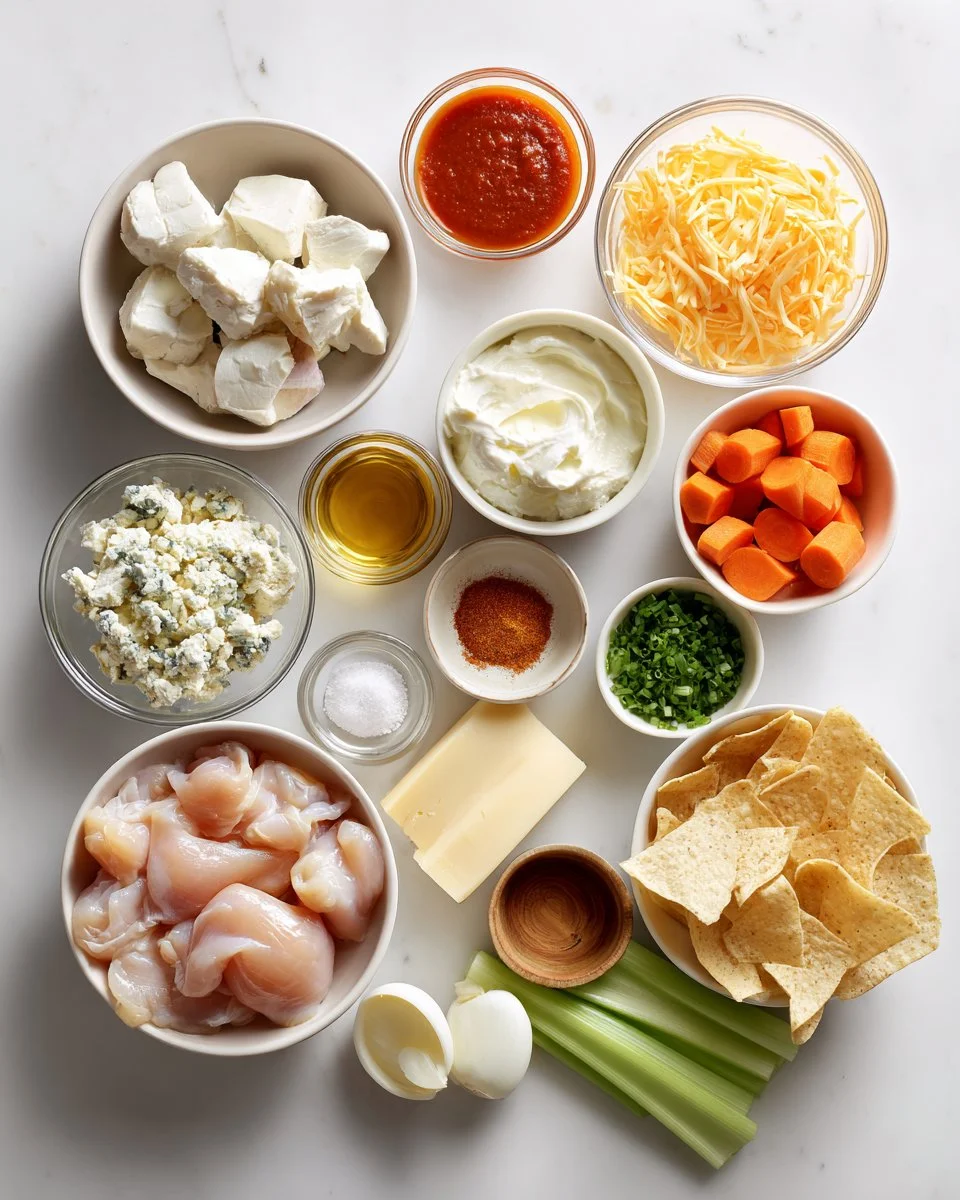 Hot Buffalo Chicken Dip No Blue Cheese