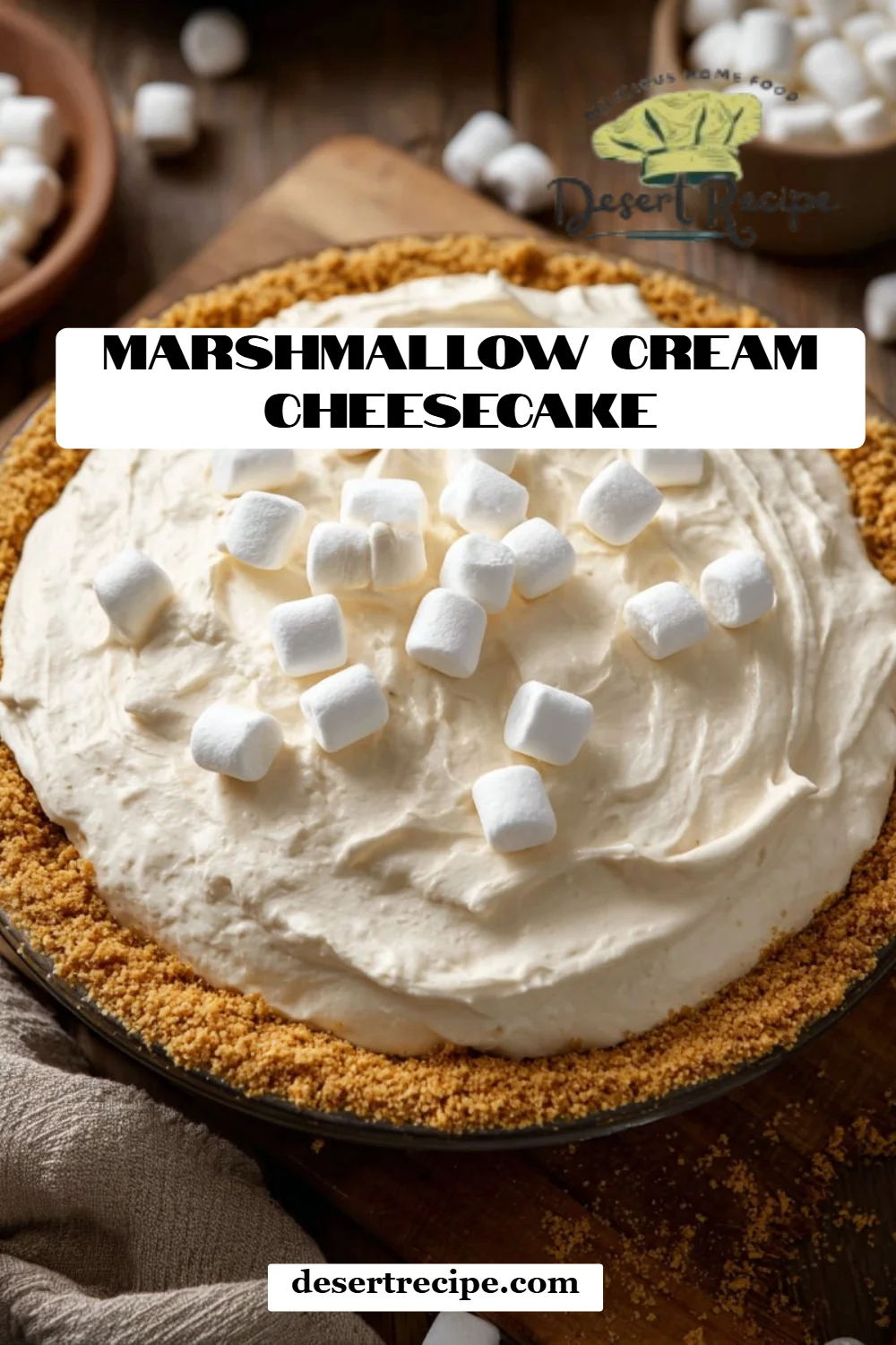 Marshmallow Cream Cheesecake