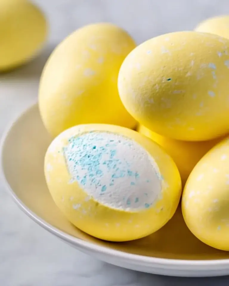 Delicious marshmallow Easter eggs perfect for festive celebrations