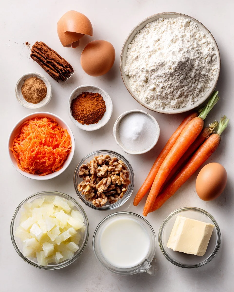 Mini Carrot Cakes